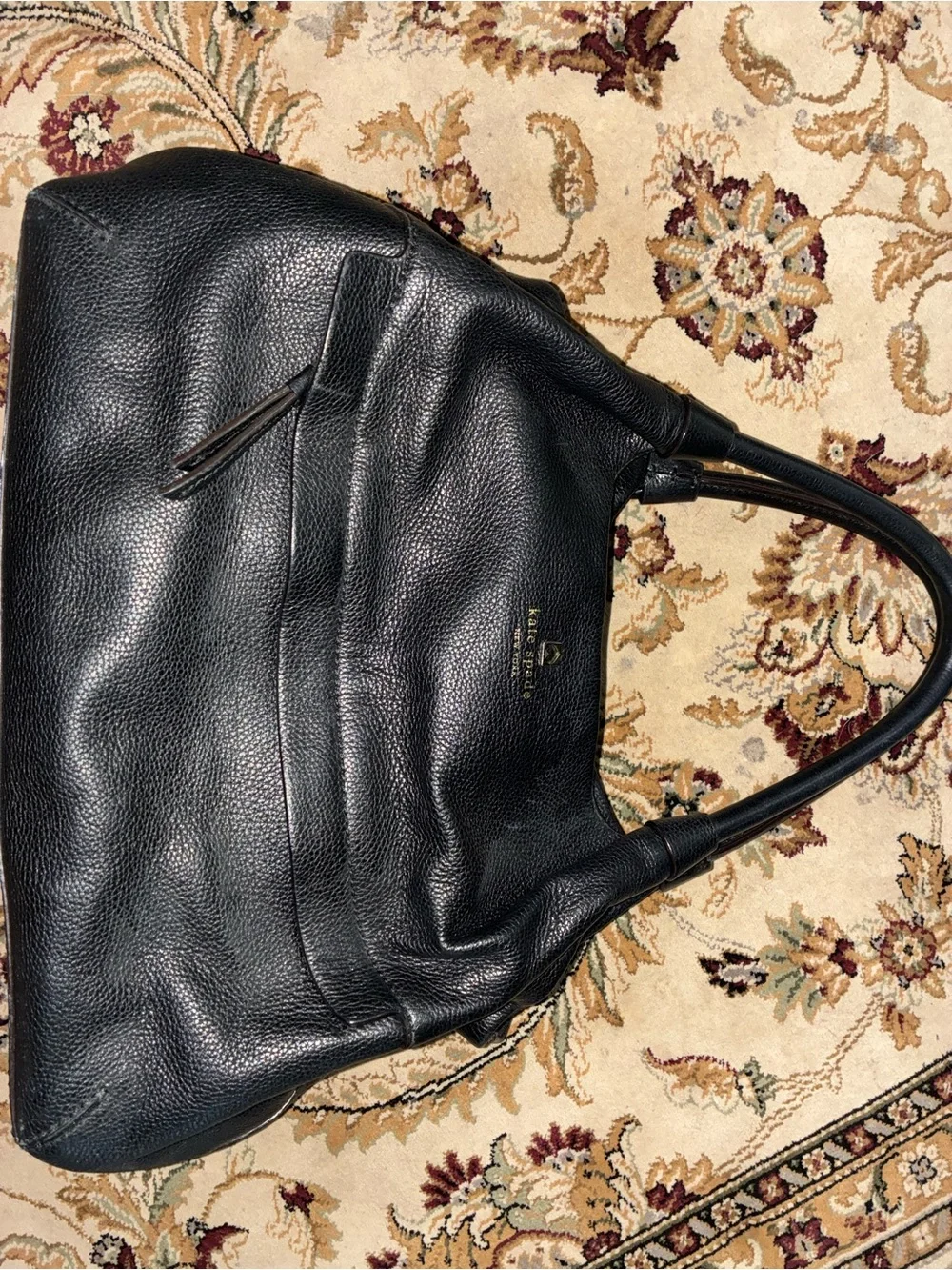 kate spade pebbled leather